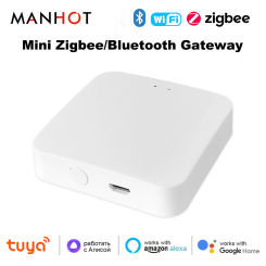 Tuya ZigBee Multi-mode Gateway Hub Smart APP  Home Bridge Bluetooth Mesh Smart Life Remote Control Works With Alexa Google Alice