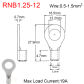 20Pieces RNB1.25-12