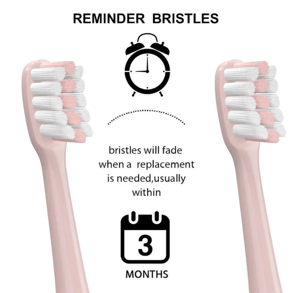 Description Picture 6 of item8PCS Replacement brush Heads with cap for Xiaomi Mijia SOOCARE X1 X3 sonic Electric Toothbrush Head For SOOCAS X3 X1 X5