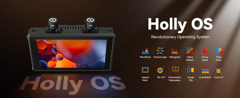 Description Picture 6 of itemHollyland Mars M1 Enhanced Wireless Transmitter Receiver Monitor 3-in-1 SDI HDMI Wireless Video Transmission System Monitor