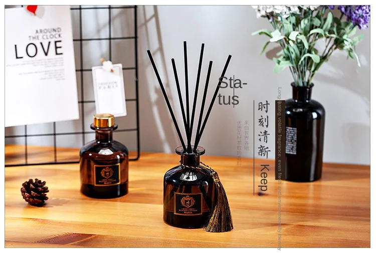 Description Picture 6 of item50ml Reed Diffuser Bottle Bedroom Air Freshener Scented Aromatherapy Essential Oil for Gift Ocean Lavender Lemongrass Osmanthus