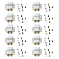 10pcs Home Electronic Microwave Oven Magnetron Household Repairing for Kitchen Restaurant Table Cookware N0PF
