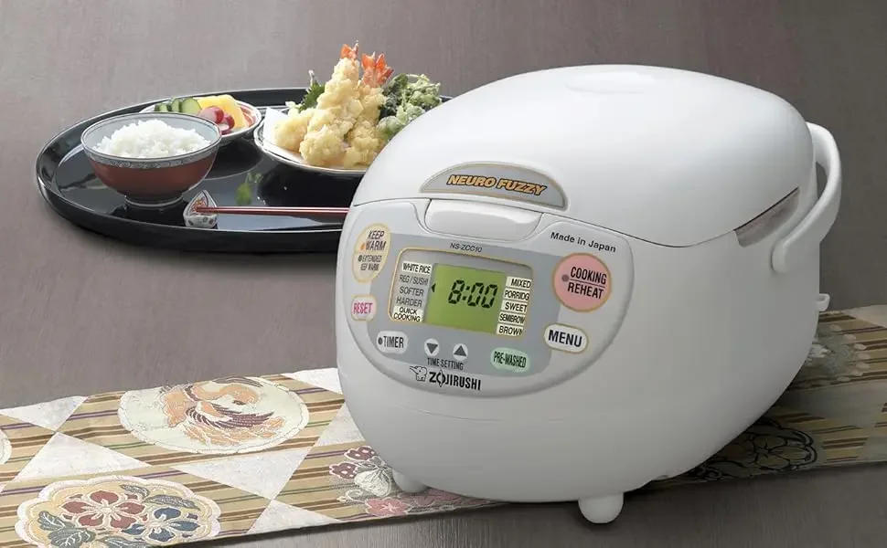 Description Picture 2 of itemNS-ZCC10 5-1/2-Cup Neuro Fuzzy Rice Cooker and Warmer, Premium White