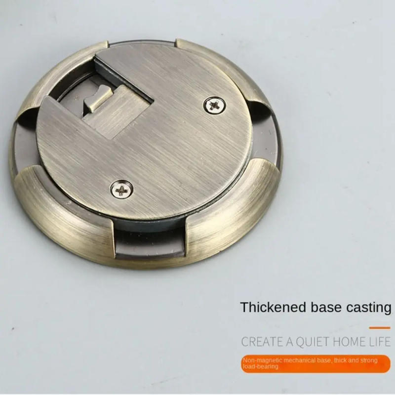 Description Picture 5 of itemNew Zinc Alloy Mechanical Door Stopper Heavy Duty Non-punch Door Holder Adjustable Anti-collision Door Stop Furniture