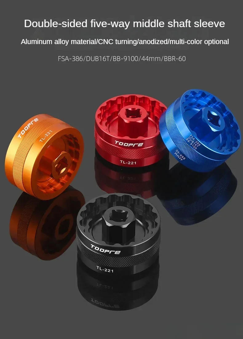 Description Picture 2 of itemBicycle 5 in 1 Bottom Bracket Tool Remover BBR60 FSA386 Bike Installation Repair Wrench BBR60 BBR9100 FSA 386 Removal Tools