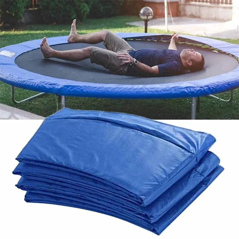 Description Picture 3 of item8 Feet Trampoline Protection Mat Trampoline Safety Pad Round Spring Water-Resistant Protective Cover Home Sport Accessories