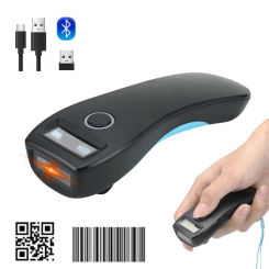 Holyhah C70 Bluetooth Wireless 1D 2D Barcode Scanner  Pocket QR Code Reader for PDF417 Tobacco Garment Mmobile Payment Industry