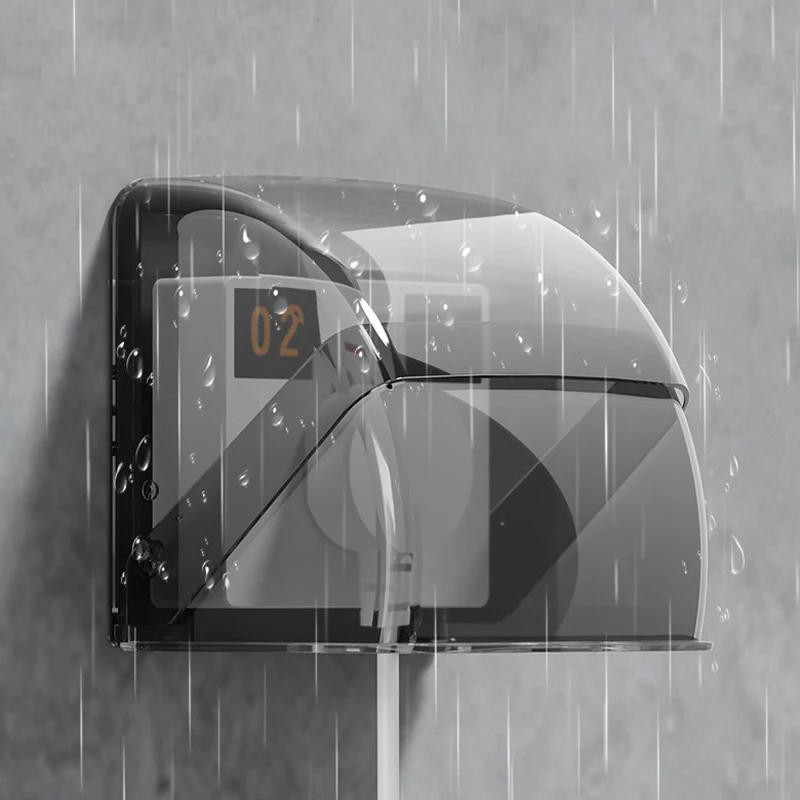 Description Picture 5 of item86 Type Outdoor Socket Protective Cover Bathroom Electric Plug Waterproof Cover Power Outlet Rainproof Box Electrical Supplies