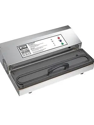 Description Picture 3 of itemBrands Vacuum Sealer Machine for Food Preservation & Sous Vide, Extra-Wide 5mm Bar for Sealing Bags up to 16" Wide, 935 Watts, C