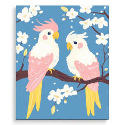 SDOYUNO-Painting Paints By Numbers For Beginner Birds Art Supplies With Frame Digital Markers By Numbers Drawing Canvas Wall Art