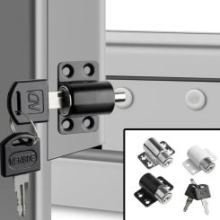High Quality Key Lock With Key Easy Installation Aluminum Alloy Protection Window Hardware For Most Hinged Sliding Doors
