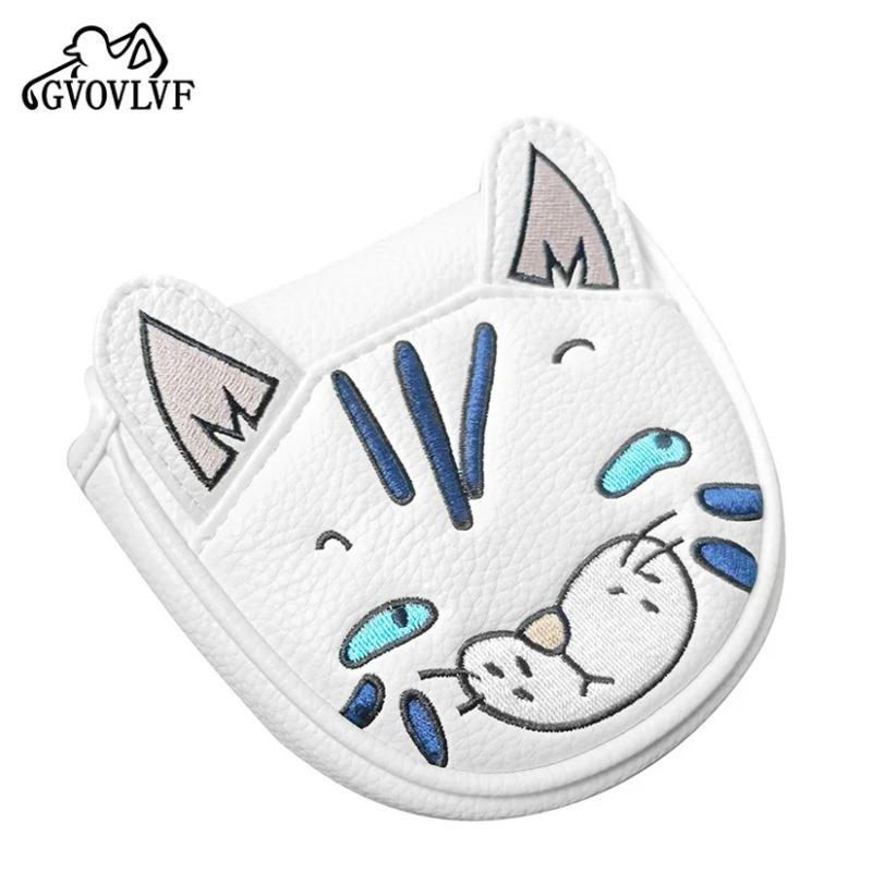 Description Picture 5 of itemPutter Headcover Golf Club Head Covers Putter Cover Headcover Magnetic Club Protector Golf Accessories Cute Cat Gift for Golfers