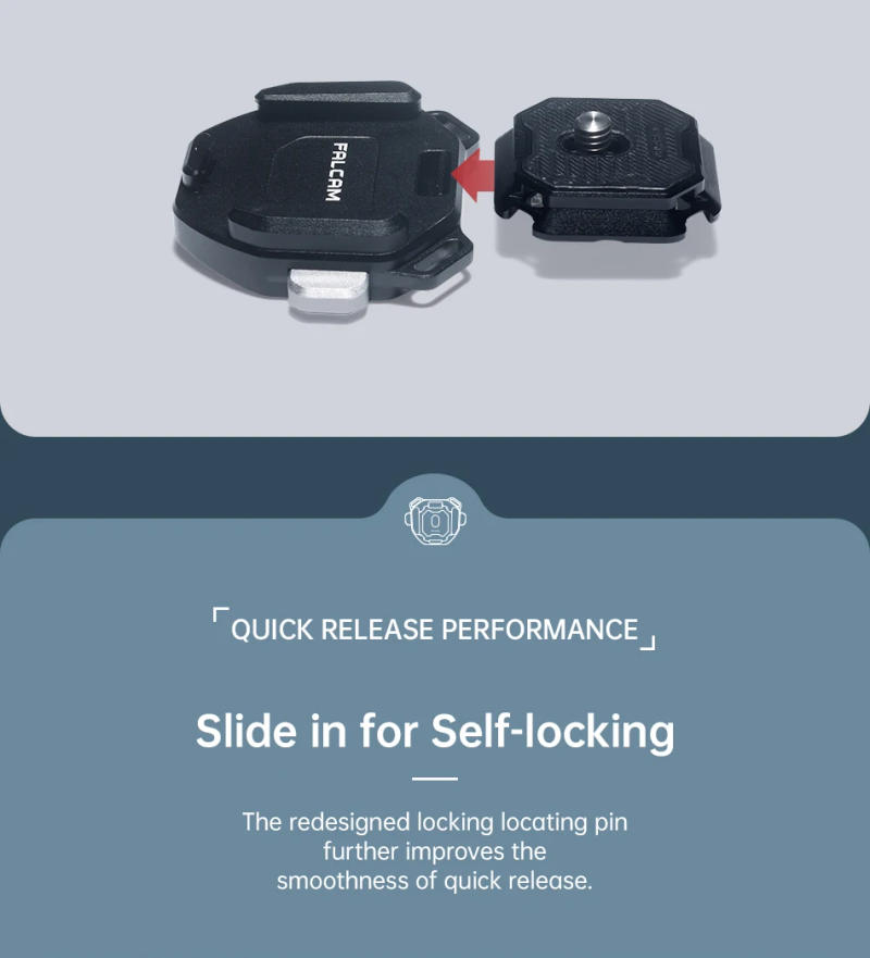 Description Picture 5 of itemFALCAM F38 V2 Shoulder Strap Quick Release Kit 20KG Payload Four Way Free Universal Arca Swiss Camera Quick Switch Plate Clamp