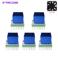TMC2208 stepping motor driver board Nema 17 step module MKS TMC 2208 implements cnc stepper driver parts heatsink