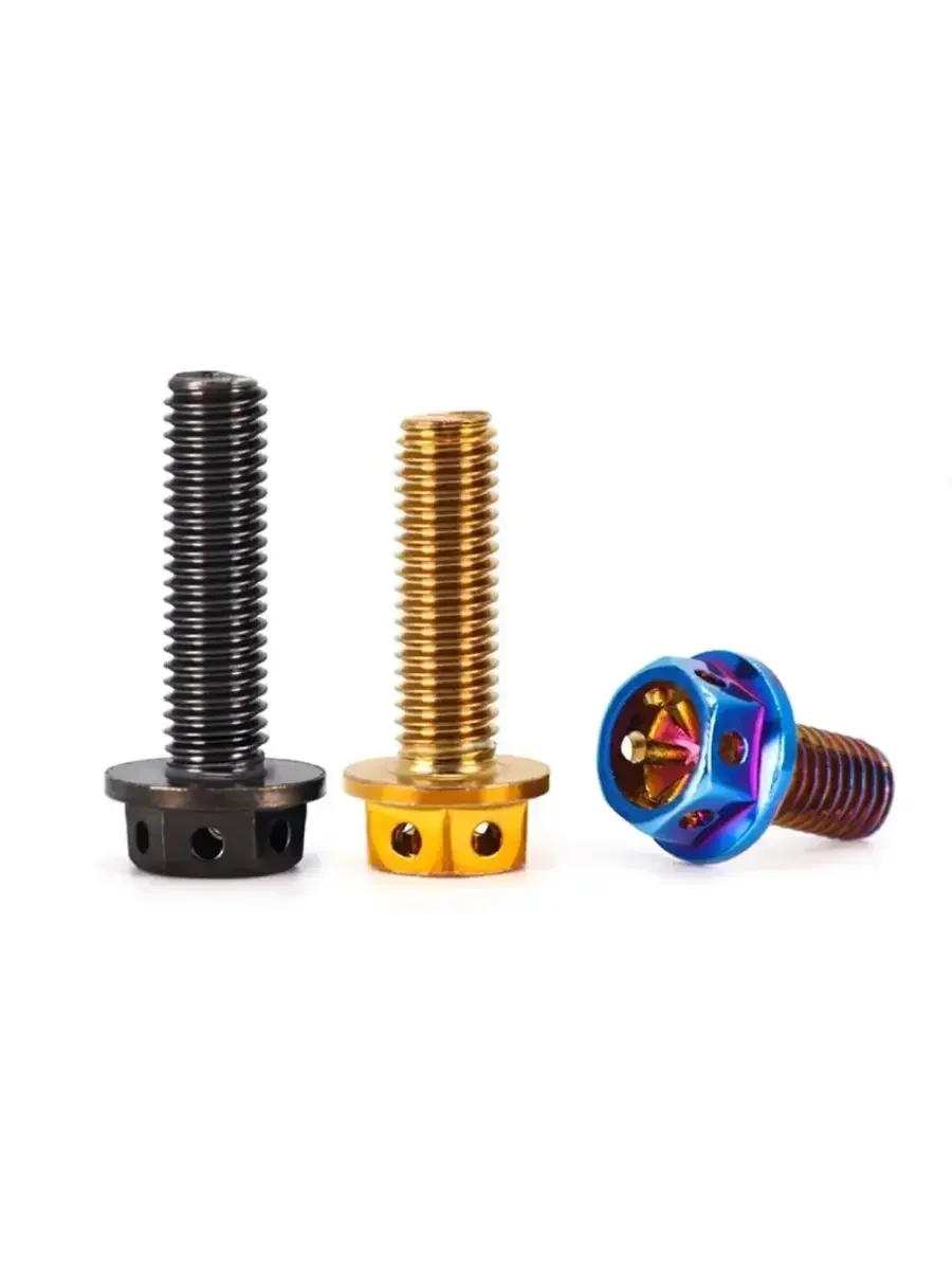 Description Picture 5 of itemOuter Hexagonal Flange Hollow Screw / Motorcycle Modification Screw / Decorative Bolt M4M5M6M8M10