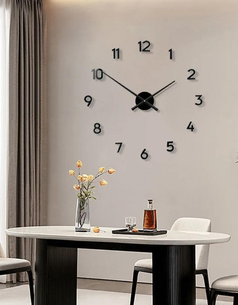 Description Picture 6 of itemRetro Wall Clock Silent Clocks Aesthetic Wall Watch Interior Elegant Watches Room Ornaments Luxury Home Decoration Accessories