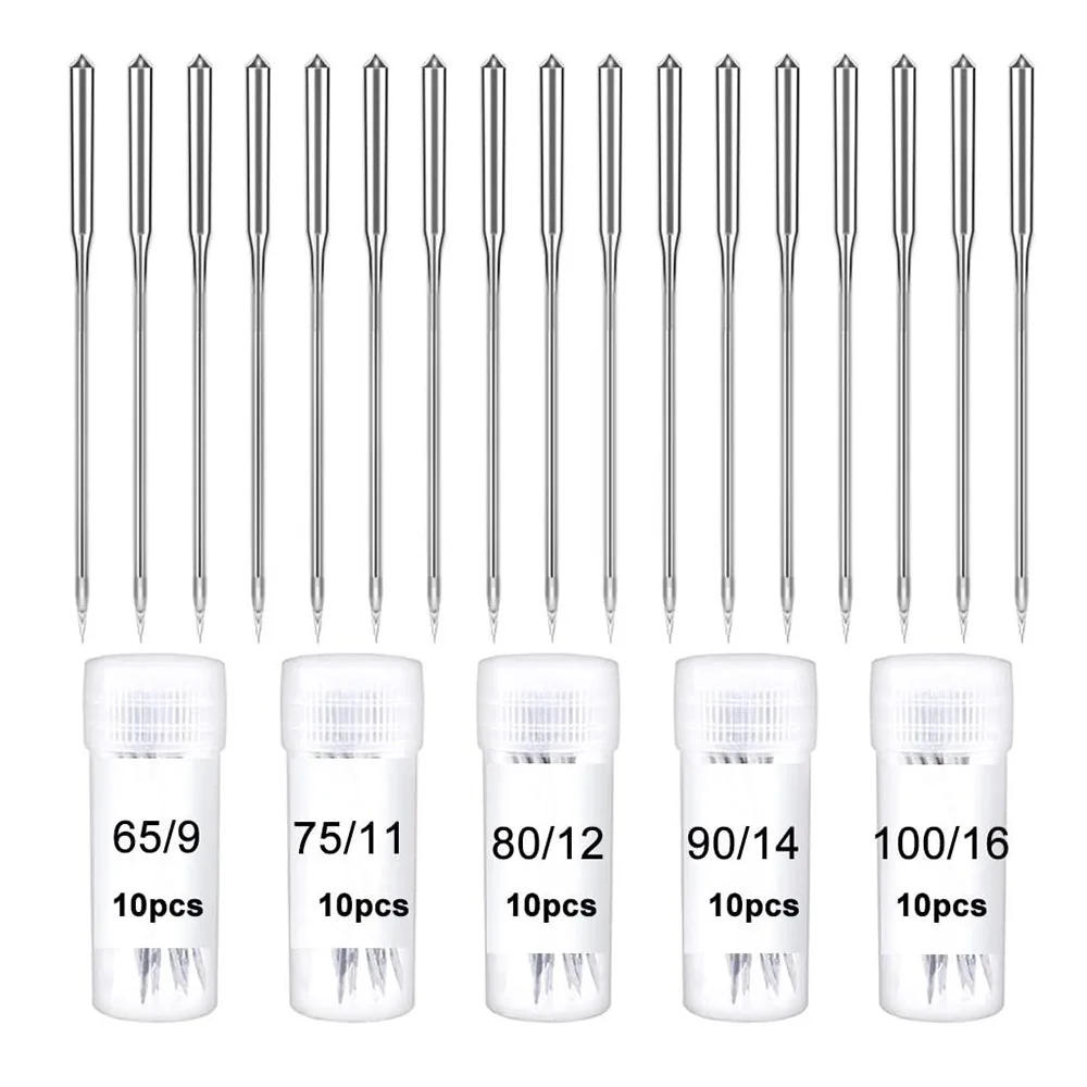 Description Picture 4 of item10Pc Household Sewing Machine Needles Kit Packing #9 #11 #12 #14 #16 #18 For Old Type Janome Sewing MachineSinger Brother Sewing