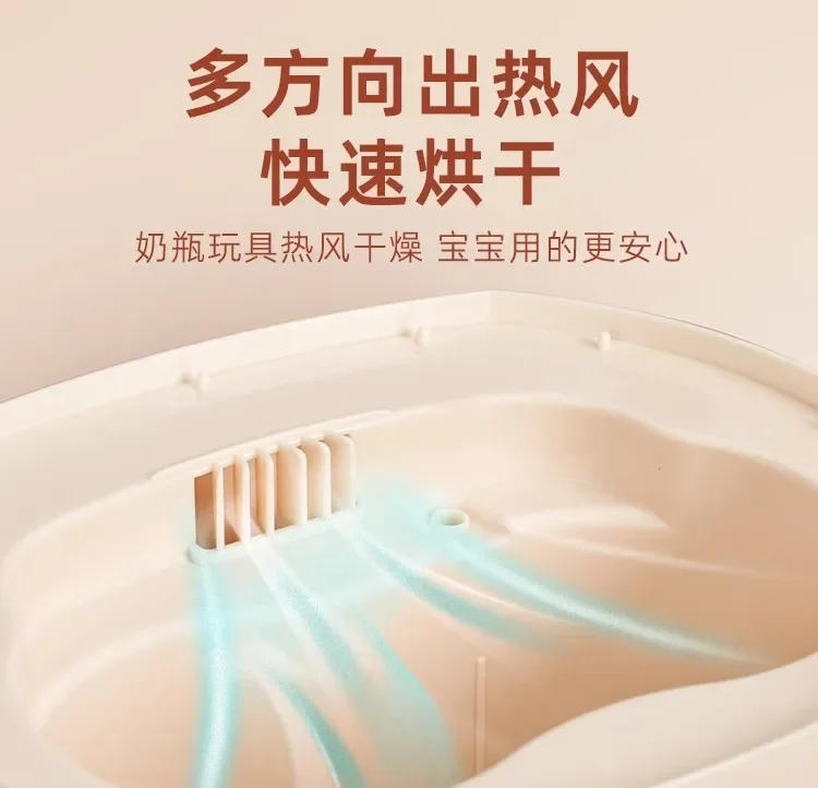 Description Picture 6 of item220V Baby Bottle Steriliser and Dryer with Automatic Milk Warming, Multi-Function Disinfection Box A