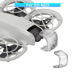 For DJI Neo Gimbal Plastic Lens Cover Transparent Grey Simple Scratch Resistant Protective Cover Lens Case Drone Accessories