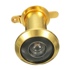 Door Viewer Anti Theft Home Security Zinc Alloy House Hotel Lens Hardware 200 Degree Durable Peephole Adjustable Privacy Cover