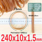 240x10x1.5mm