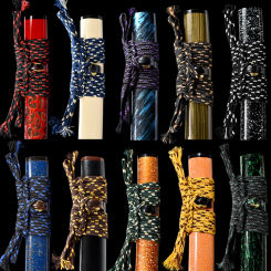 Katana Silk Sageo Hand Woven Cord for Japanese Samurai Sword Saya Sheath Scabbard Rope Multiple Colors Choice