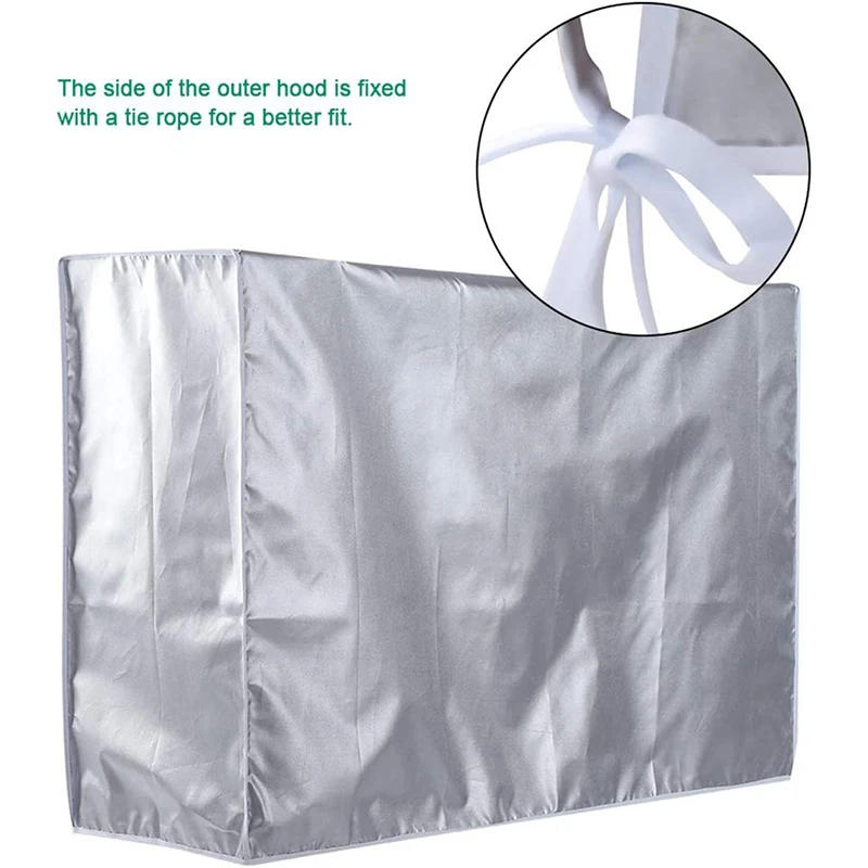 Description Picture 2 of itemWaterproof Outdoor Air Conditioning Cover Dust Cover Rainproof Sunproof Conditioner Main Engine Outer All-Inclusive Cover