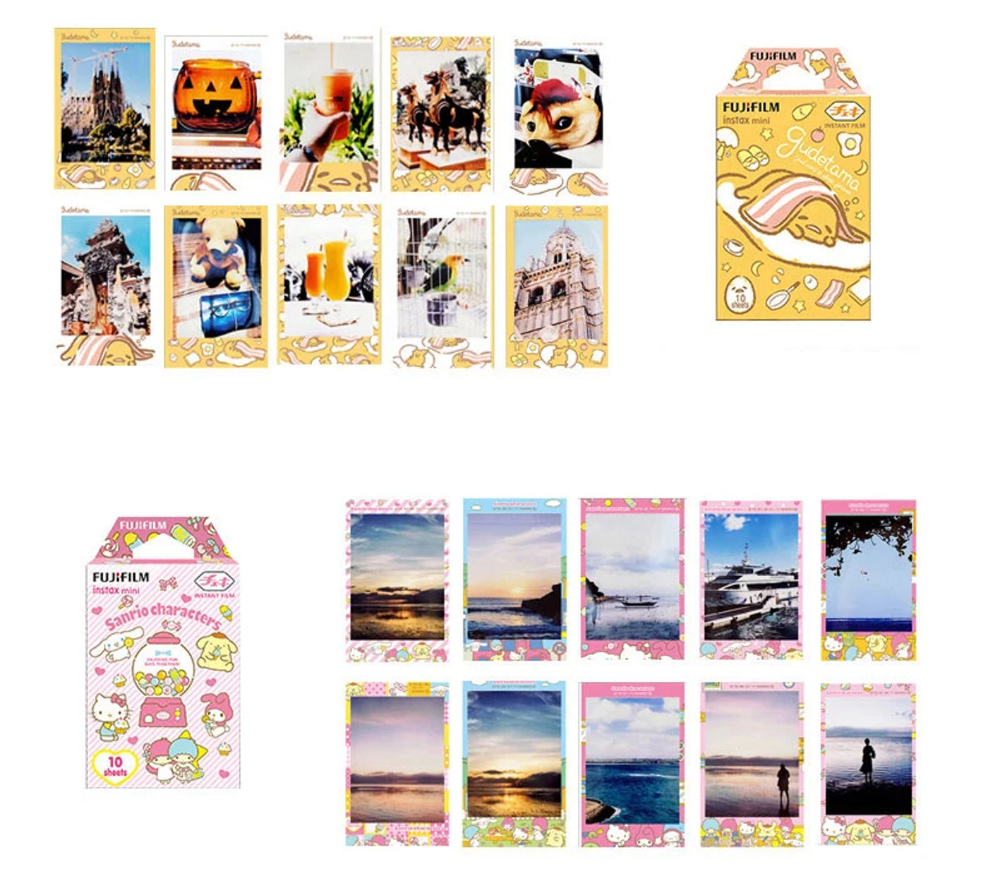 Description Picture 3 of itemFujifilm Instax Mini Film 10-50 Sheets Exposures Papers Color Design for Fuji Instax Instant Film Camera 11/40/9/8/7/70/90/25