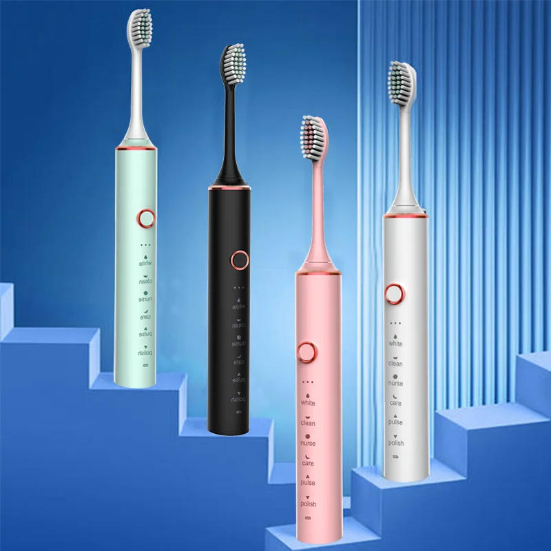 Description Picture 3 of itemGeZhou Electric Sonic Toothbrush USB Charge Rechargeable Waterproof Electronic Tooth Brushes Replacement Heads Adult and kids