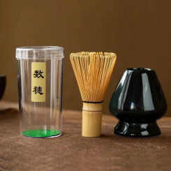 Free combination Tea Set Stirring Brush Japanese TeaSet Matcha Whisk Tea Spoon And Scoop Matcha TeaSets Matcha Bowl Tray