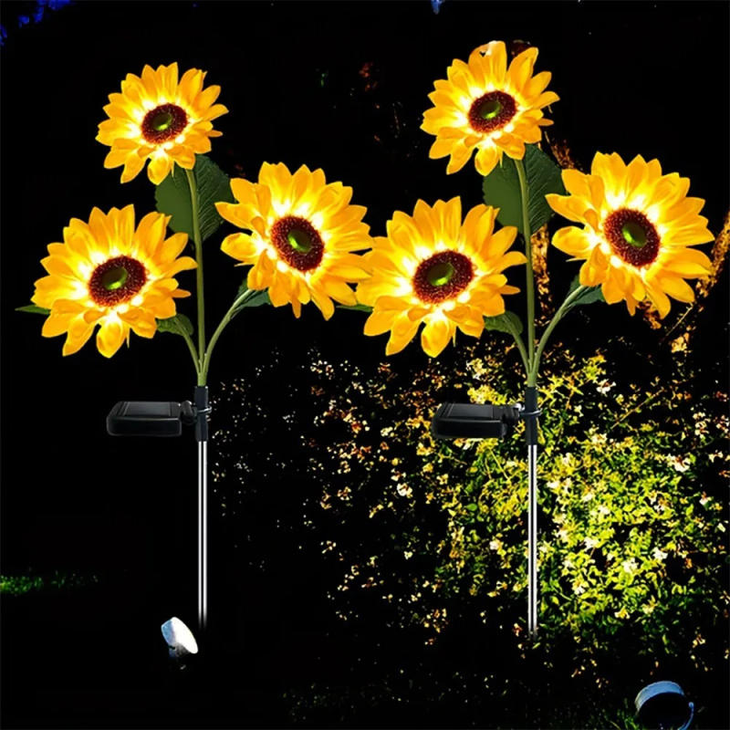 Description Picture 4 of itemLED Sunflowers Night Light Artificial Flower Table Lamp Atmosphere Lamp Flower Night Lamp for Bedroom Bedside Room Decoration