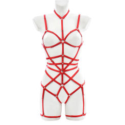 Bondage Harness Women Body Sexy Lingerie Belt Wear Adjustable Cage Bra Hollow Jumpsuits Erotic Nightwear Uniform Sexy Accessorie