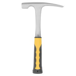Geological Hammer High Carbon Steel Rock Pick Hammer with Arc for Survey Mine Exploration Geological Prospecting Hammer