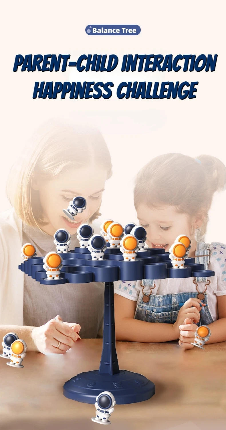 Description Picture 6 of itemGames of Tables for The Whole Family Board Iq Funny Table Games Roulette Party Chess Pieces Set Stacking Stone Children Balance