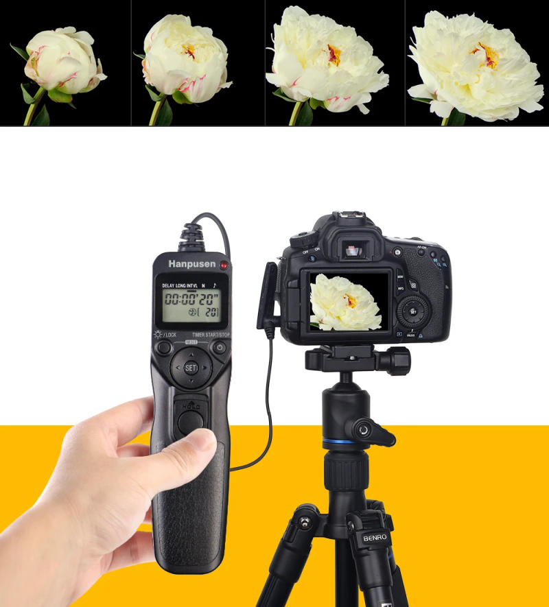 Description Picture 4 of itemIntervalometer Digital Camera Remote Shutter Release Controller LCD Timer Control with Cord for Canon Fujifilm Olympus Pentax