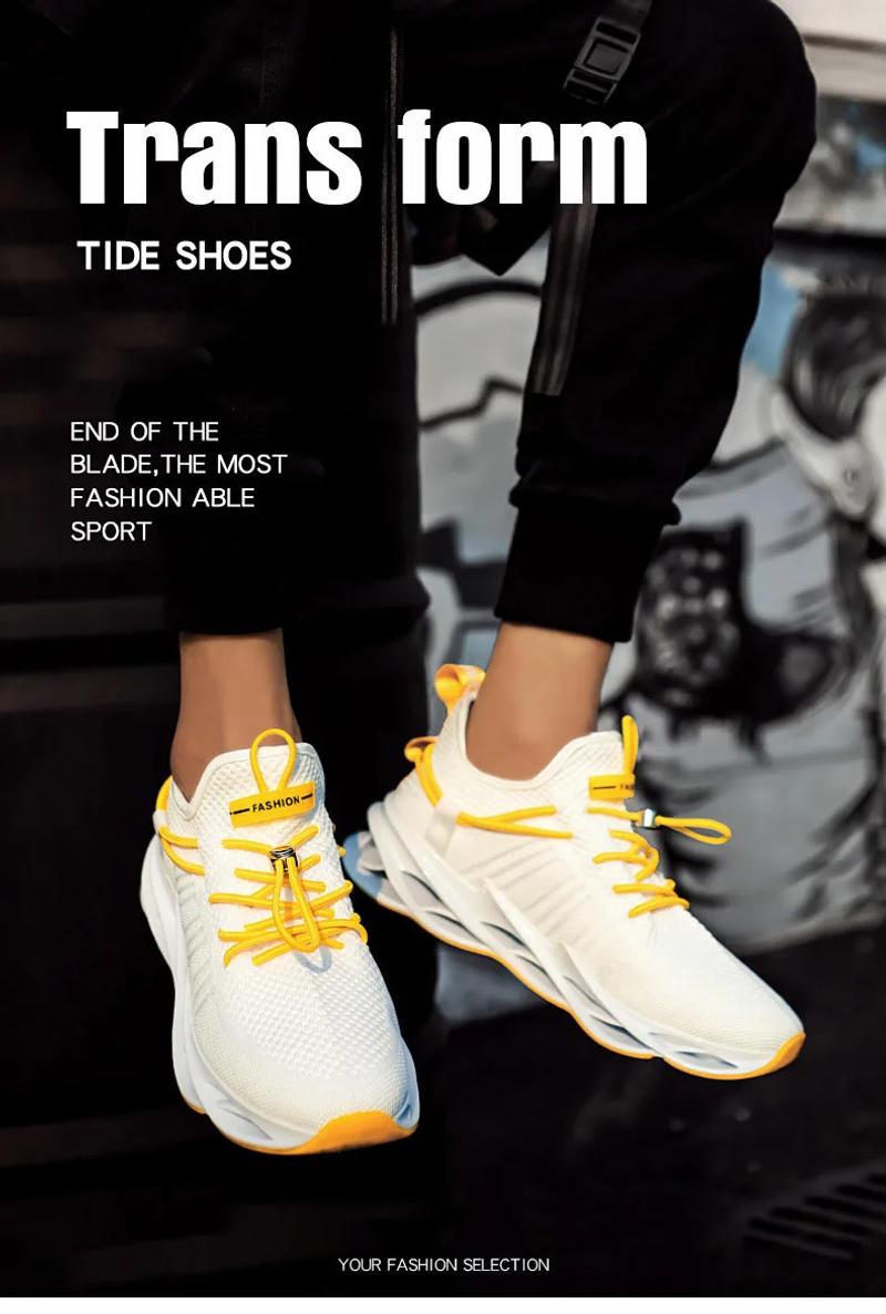 Description Picture 2 of itemOulylan Lightweight Men's Running Shoes Outdoor Breathable Men Sports Shoes Anti-slip Male Sneakers Fashion Tennis 2024