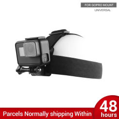 Adjustable Head Strap Headband Mount for Go Pro Hero 11 10 9 8 7 6 5 4 Xiaomi Sjcam Eken Dji Action Camera Go Pro Accessory