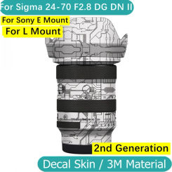 Customized Sticker For Sigma ART 24-70mm F2.8 DG DN II Decal Skin Camera Lens Vinyl Wrap Film Protector Coat 24-70 2.8 F/2.8 II