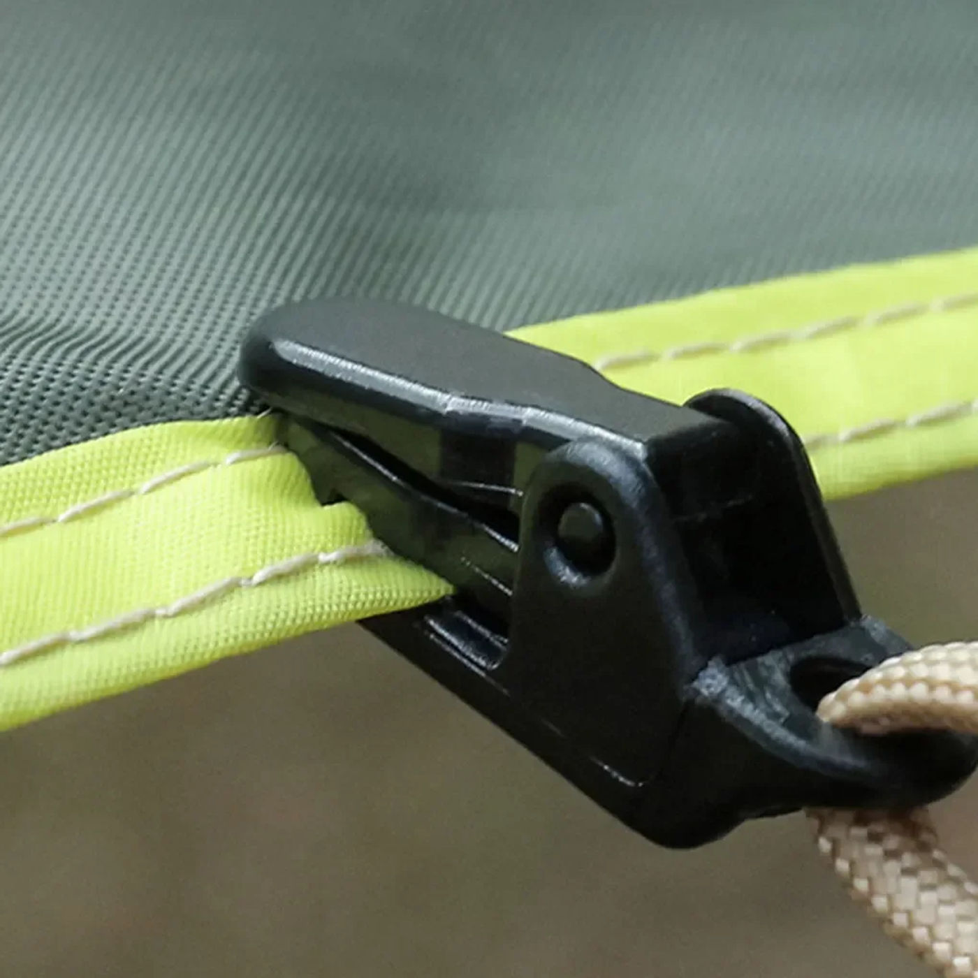 Description Picture 5 of item10 Pcs Windproof Clamp Set Survival Grommet Tent Clips Buckle Awning Tarp Fixed Outdoor Camping Tent Accessories Plastic Hook