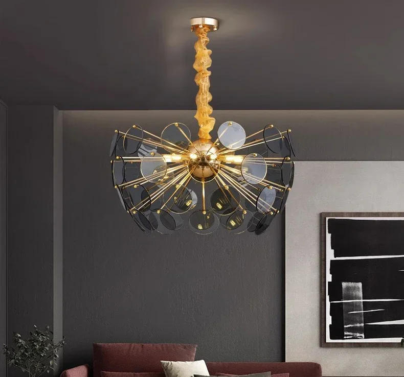 Description Picture 5 of itemModern Dine LED Pendant Lights Indoor Dining Room Lighting Ceiling Lamp Hanging Light Led Chandelier Decorative Indoor Lighting