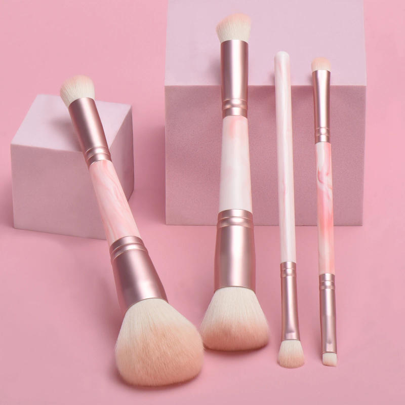 Description Picture 6 of itemMulti-use Double-Headed Makeup Brush for Loose Powder Blush Concealer Contouring Eyeshadow And Eyebrow Grooming