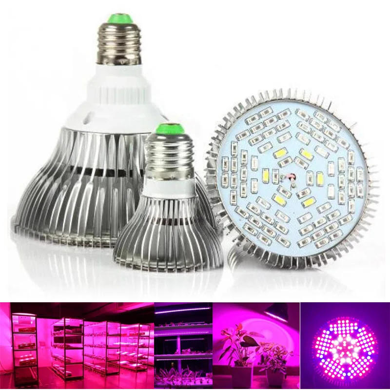 Description Picture 4 of itemFull Spectrum LED Plant Grow Light Bulb E27 UV IR Growing Lamp bulbs growtent box Hydroponic Indoor Greenhouse for Veg Flower