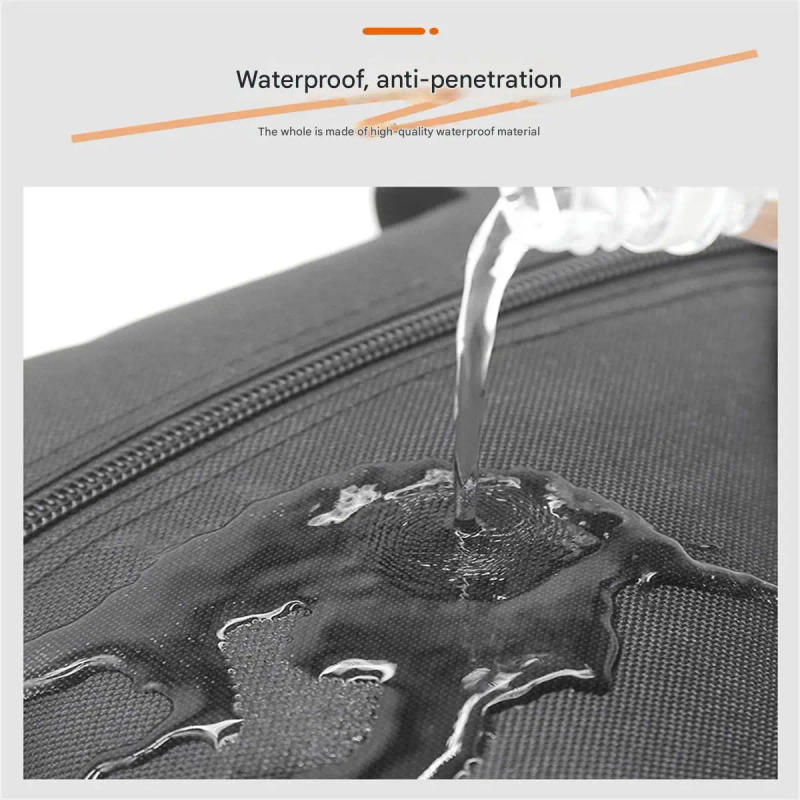 Description Picture 5 of itemA universal black bicycle triangle parts bag bicycle front frame handlebar waterproof cycling bag bicycle