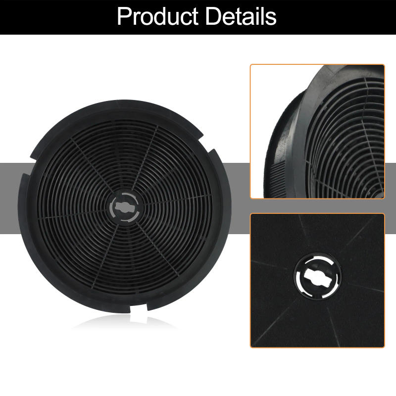 Description Picture 6 of item1PCS 1015427 Active Carbon Filter For Extractor Hood For Refsta K25 190mm Round Active Charcoal Filter For Exhaust Hoods