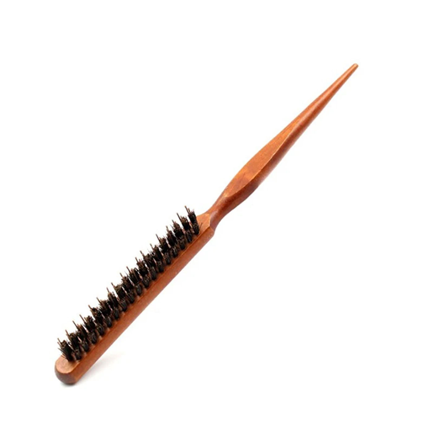 Description Picture 4 of itemProfessional Salon Three Rows Bristle Scraper Comb Teasing Back Hair Brushes Wood Slim Line Comb 24cm/ 9.45inch