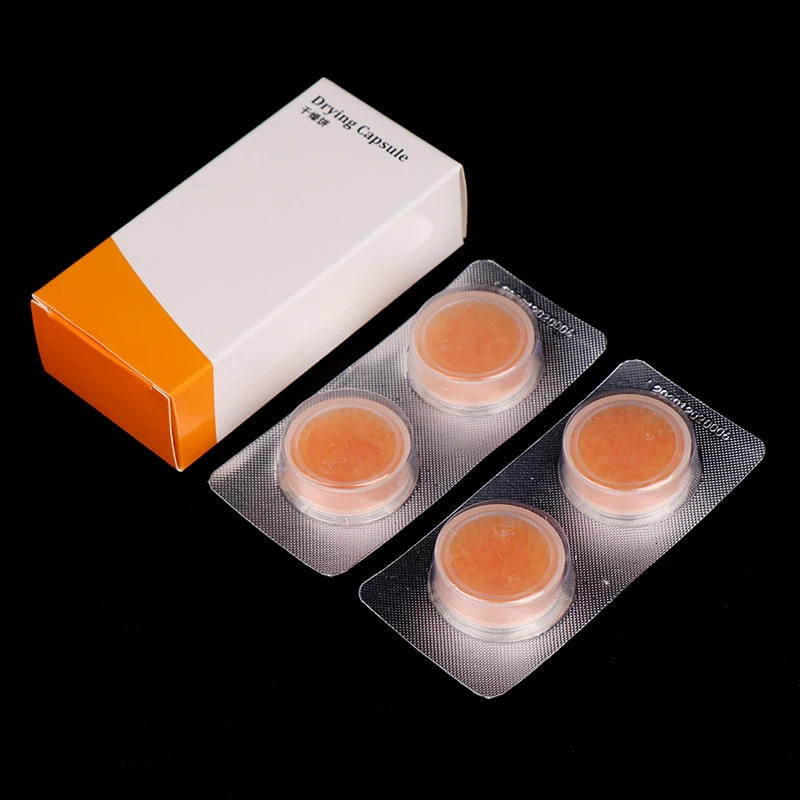 Description Picture 6 of item4Pcs Hearing Aid Drying Capsules Desiccant Dehumidifier Drying Pallet for BTE Capsules Hearing Aids Accessories