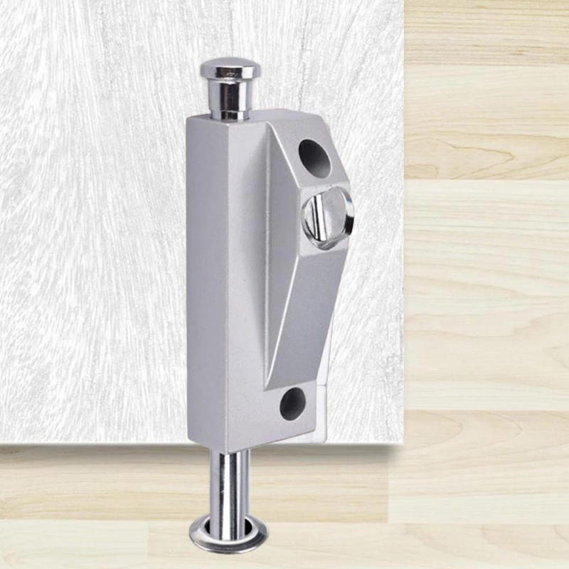 Description Picture 6 of itemGlass Door Lock Floor Spring Bolt Framed Glass Door Lock Aluminum Alloy Door Latch Anti Theft Automatic Bolt Lock Hardware