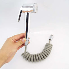 1.5m 2m protable ABS Toilet Bathroom Hand Held Bidet Anal Shower Sprayer Head Spray hose spring water ass clean tube home Tap S1