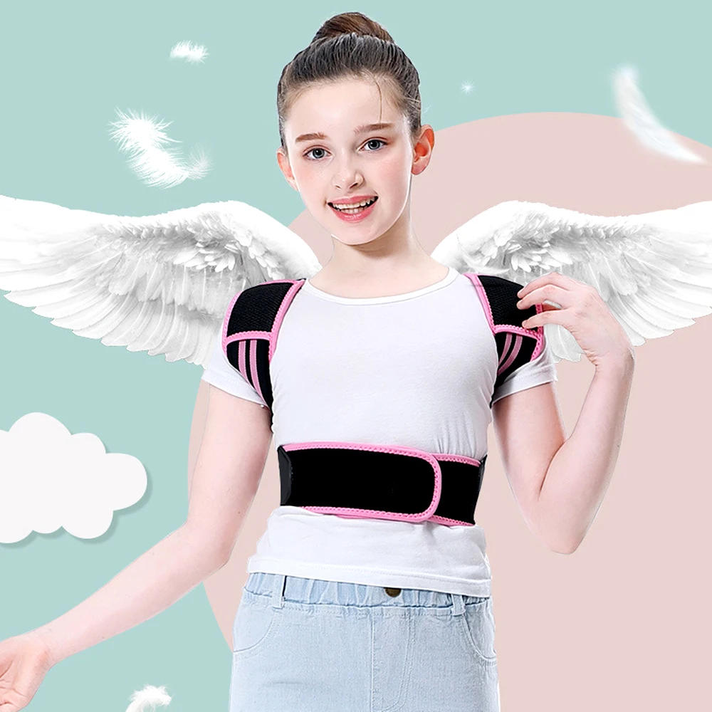 Description Picture 4 of itemTIKE Children Back Posture Corrector Orthopedic Corset Shoulder Lumbar Wasit Support Correction Kids Teens Straighten Upper Belt