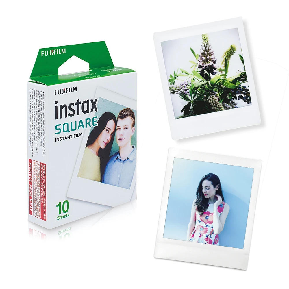Description Picture 2 of itemFujifilm Instax SQUARE Film 10 Sheets White Edge Photo For Instax SQUARE SQ6 SQ10 SQ20 Hybrid Instant Camera &Share SP-3 Printer
